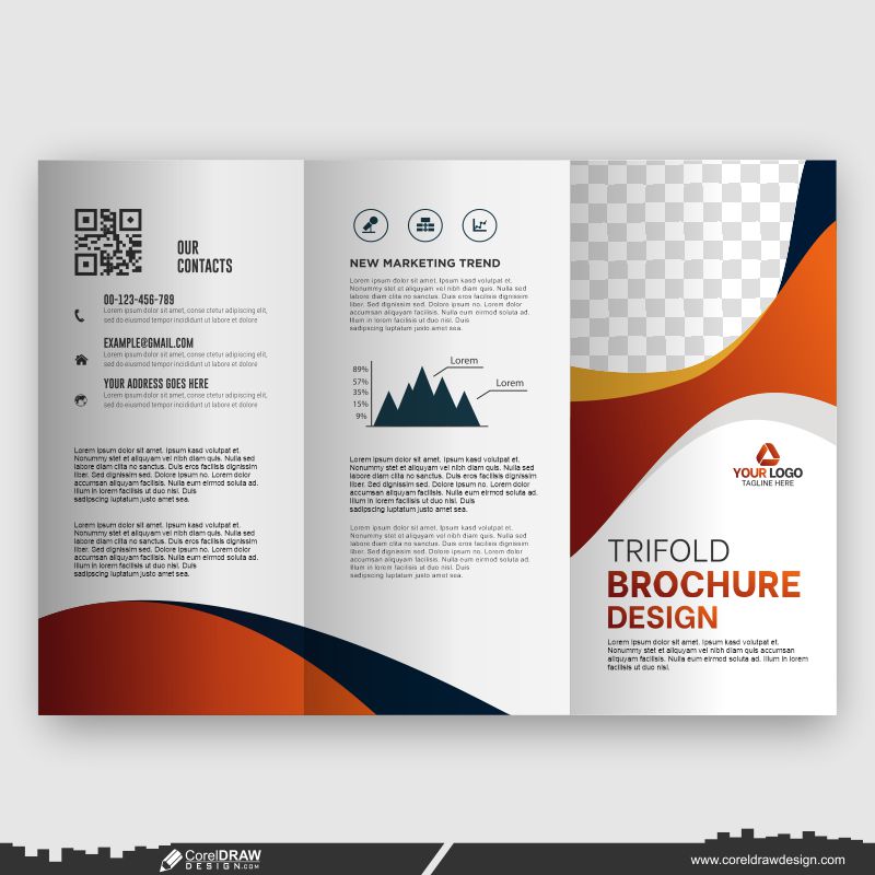  brochure corporate design template vector