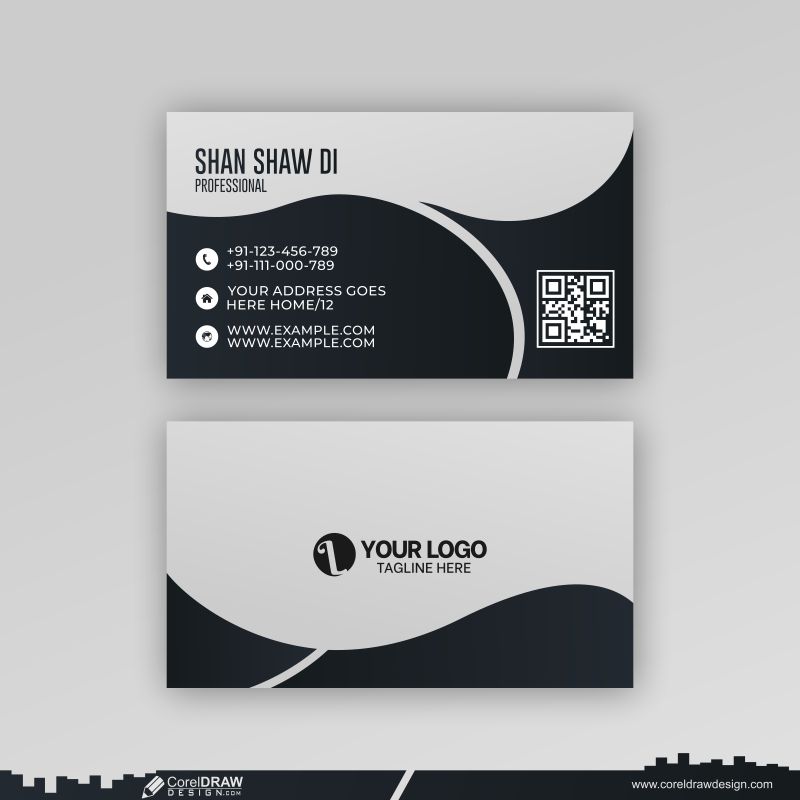  corporate business card design vector