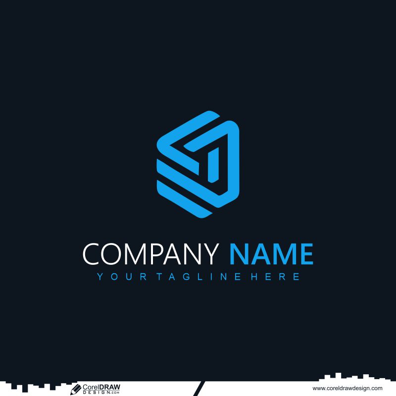  custom corporate logo design cdr vector