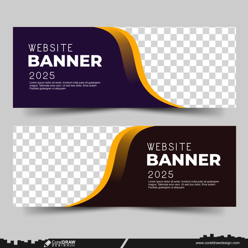  Web Website Banner Design dwl Premium Free