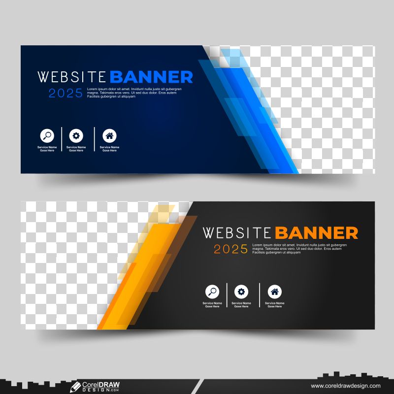  Website Banner Design Business Premium background