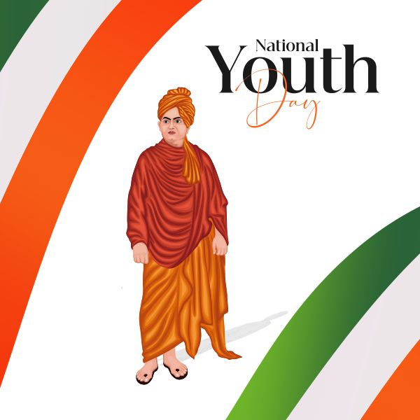 12 January Youth Day CDR Banner Download For Free