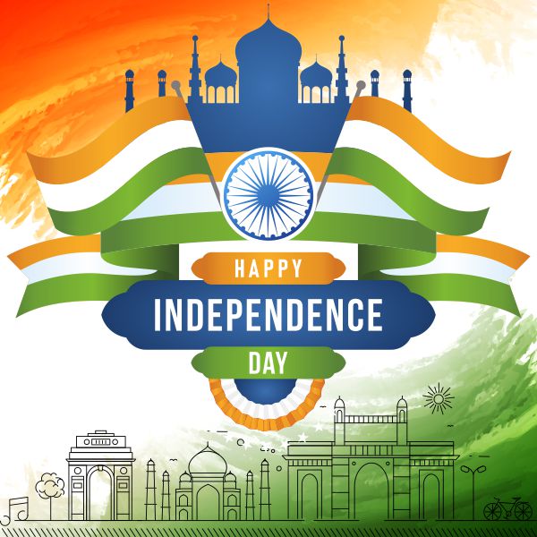 15 august independence day poster design CDR file download free