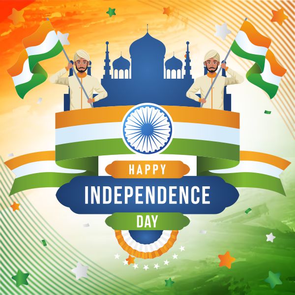 15 august independence day poster design CDR file download now