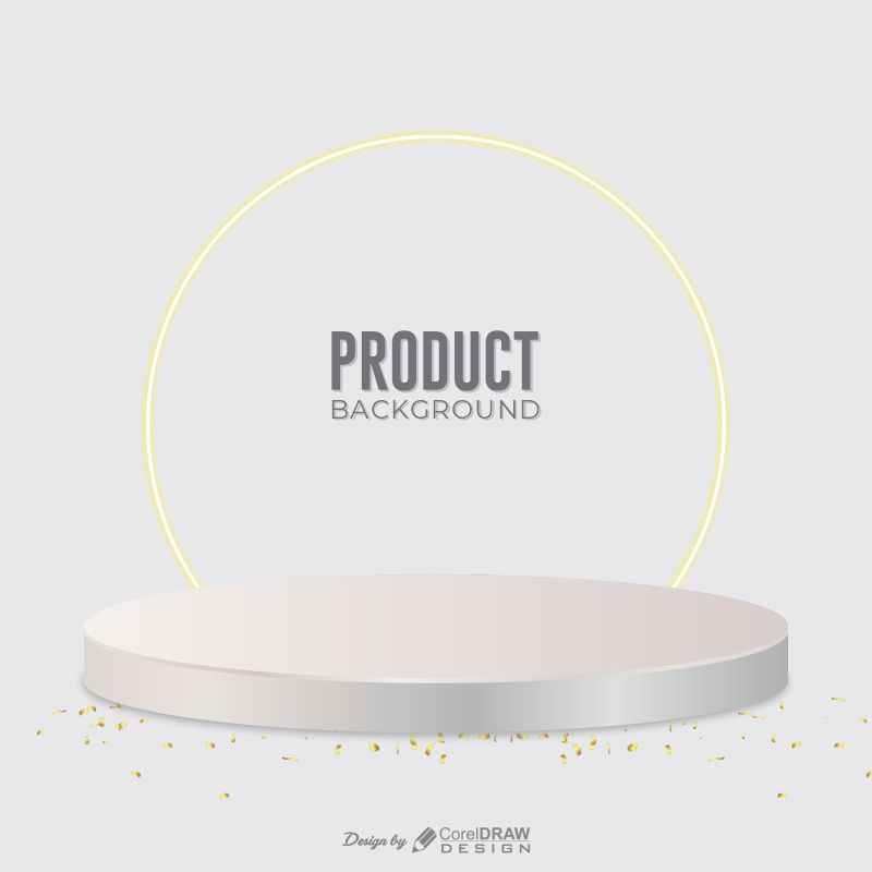 3D Product Background Grey Royal Golden Download From Coreldrawdesign Free