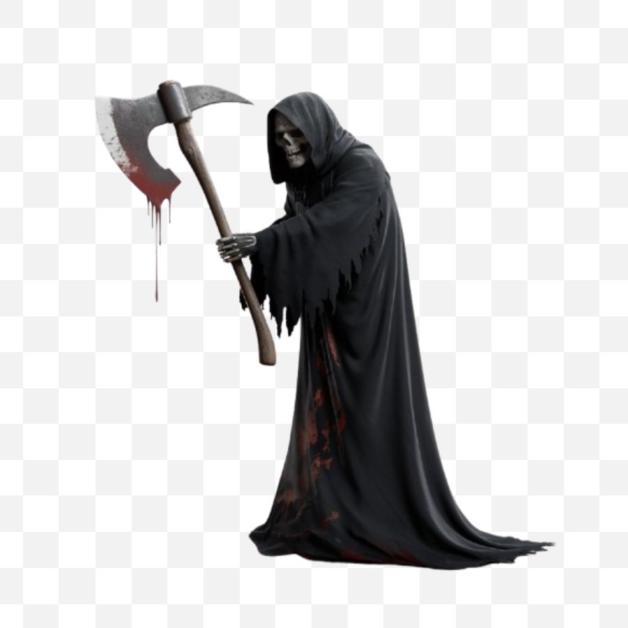 3D Render OF Grim Reaper Hd Quality Png Download For Free