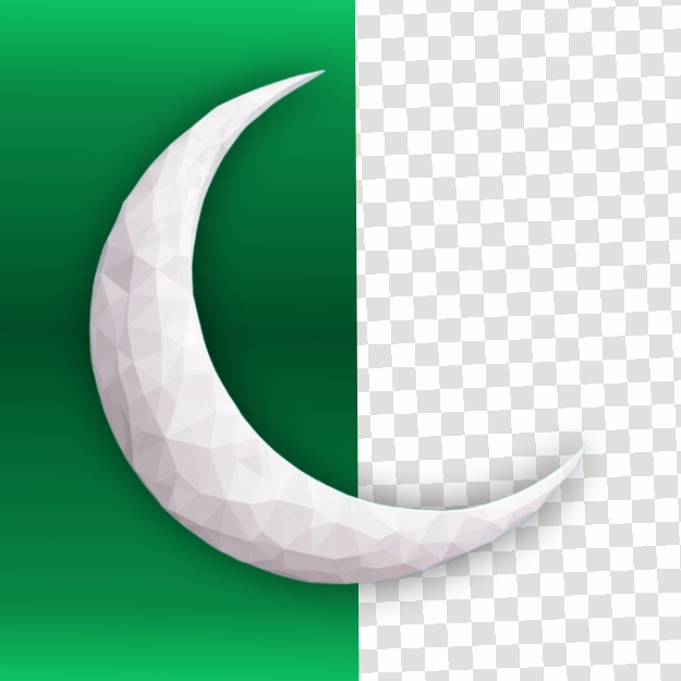 3D White Moon Patten Design The  Png Image HD Quality Free Download