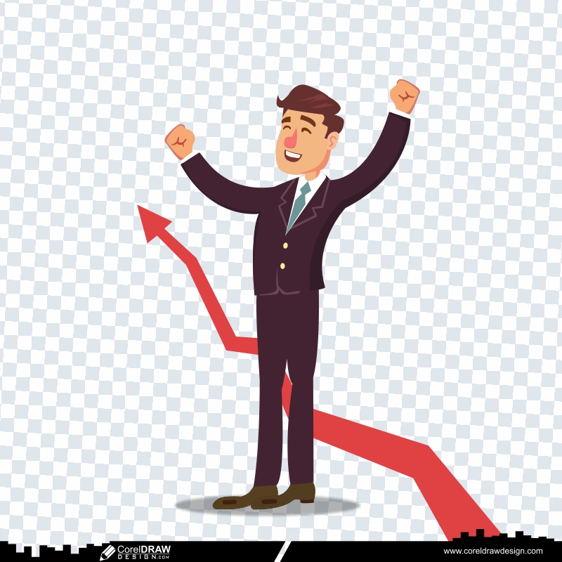A man stand png vector image, a man wear suit png image for banner, template