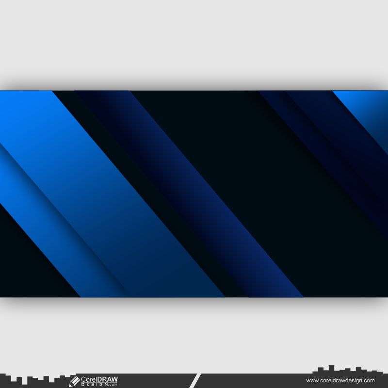 abstract background dark blue Premium Vector