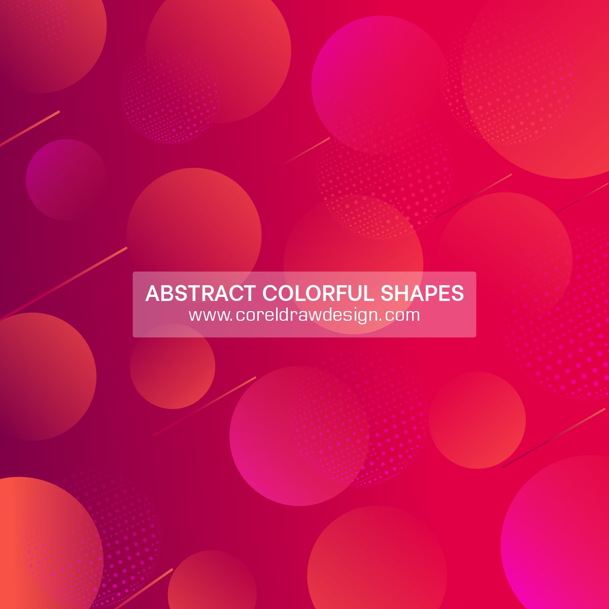 Abstract Colorful Shapes Background Free Vector