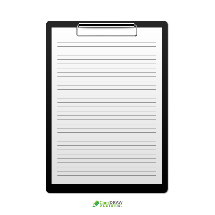 Abstract Corporate Professional Clipboard Memo