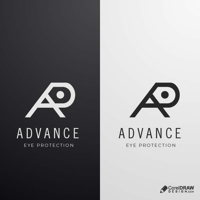 Abstract  Eye Protection corporate logo vector 