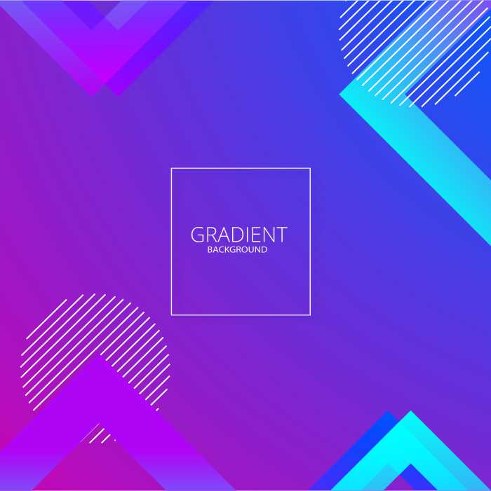 Abstract gradient colorful background vector