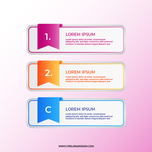 Abstract Infographic Element Vector