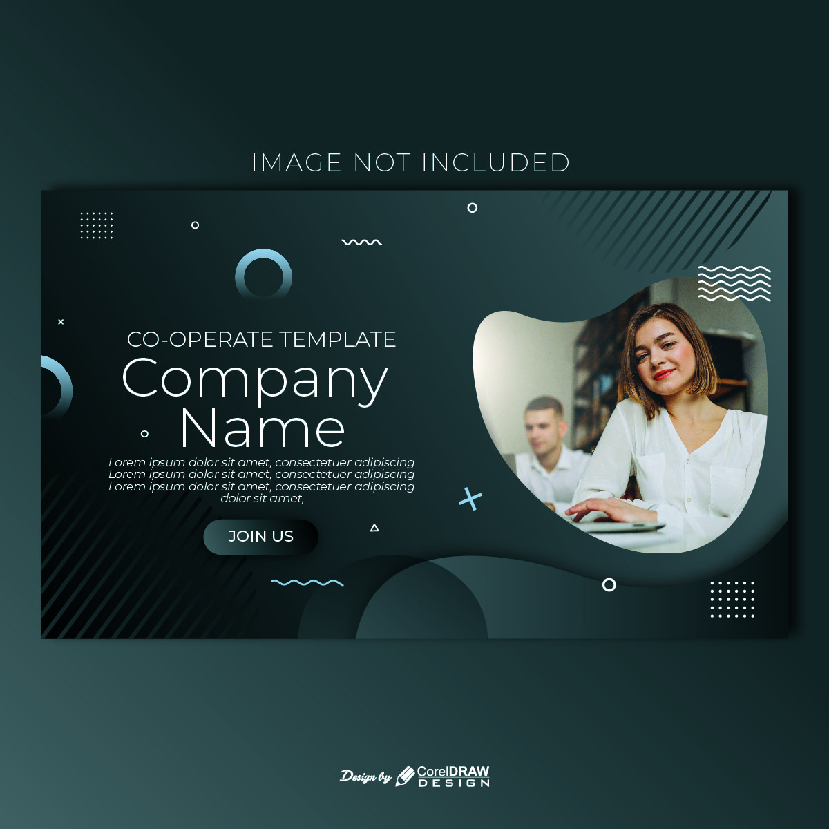 Abstract Professional Co-operate Banner Template
