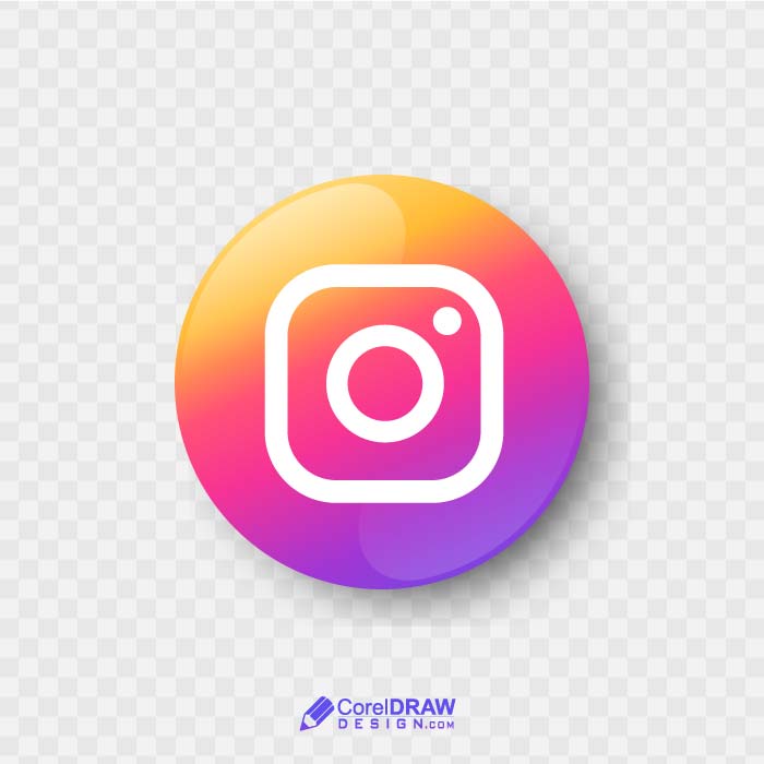 Valencia, Spain - November, 2022: Instagram isolated logo camera icon with  transparent background, cut out gradient colorful symbol floating in 3D  rendering. Social media app for sharing images Stock Illustration | Adobe  Stock
