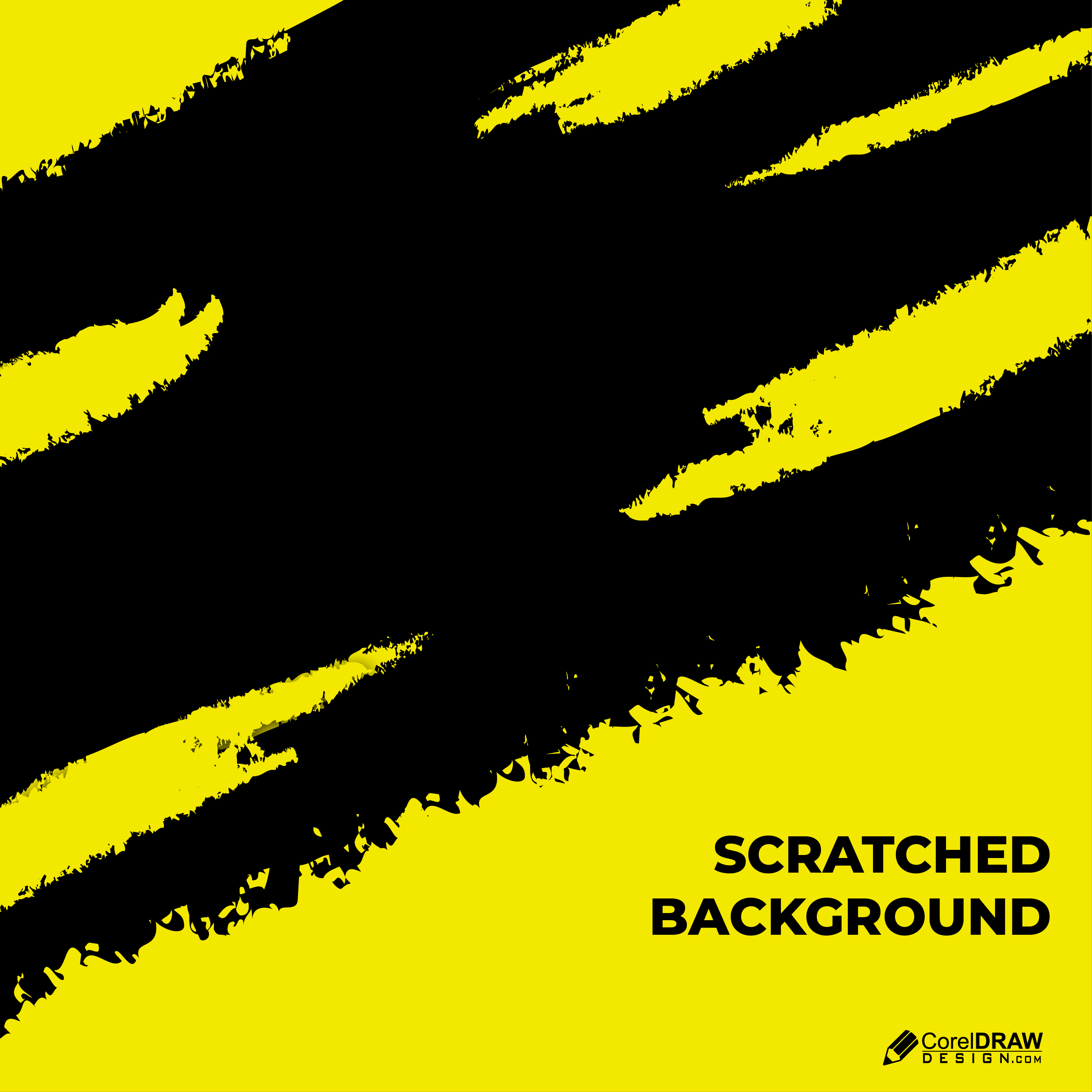 Abstract Scary Scratched Background Vector