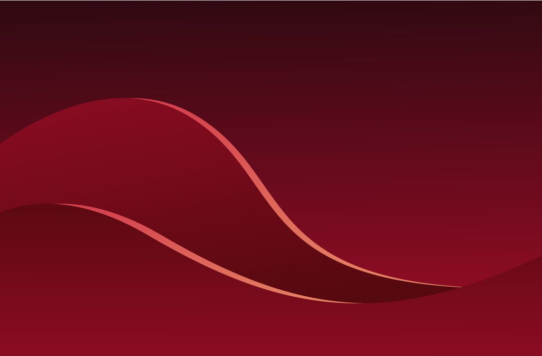 Abstract waves wavy red background vector free
