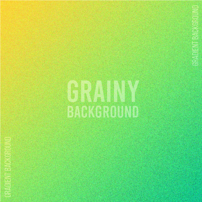 Abstract yellow green grainy background vector