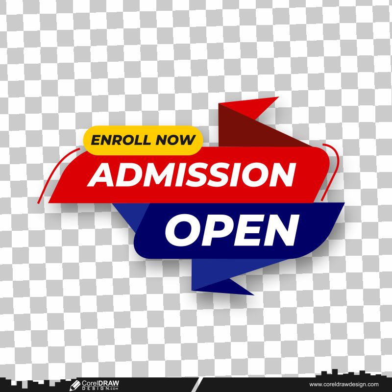 admission open banner png vector design download