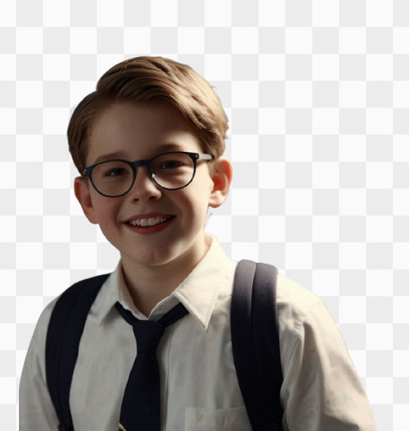 Ai Generated School Kid High Quality Png Download For Free