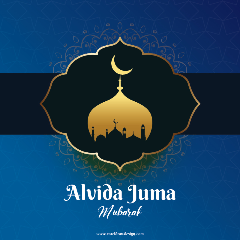 Alvida Juma Last Friday Ramadan Free Vector Download Ai & Eps Coreldrawdesign