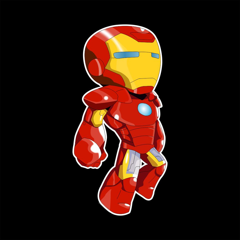 Baby Captain America vector art, Marvel Character, free vector design in CorelDrawDesign
