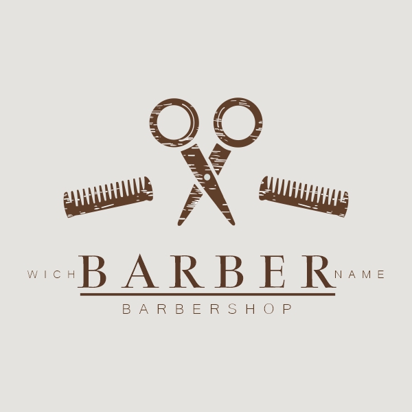 Barber Logo, BarberShop, Vector, illustration of beautiful Indian Barber,Free CDR on CorelDrawDesign