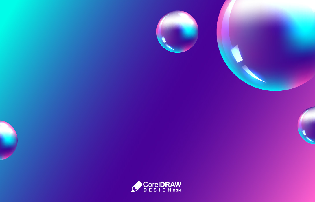 Beautiful Dreamy Bubble Bubbly Background-