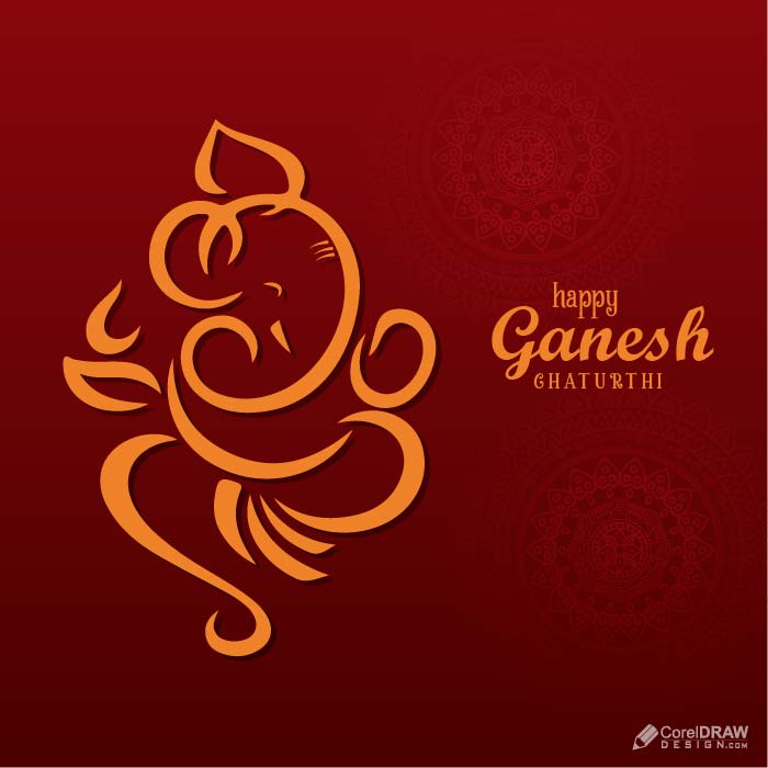 Beautiful Indian Royal Festival Ganesha Chaturthi Vector social media banner