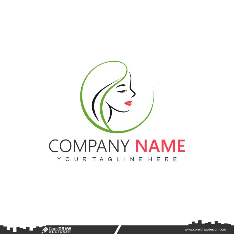 Beauty Logo Customizable Logo Vector Design