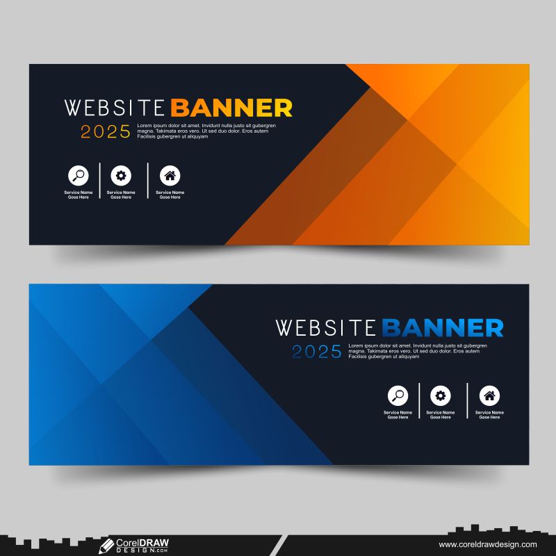 best gradient Website Banner Design download background