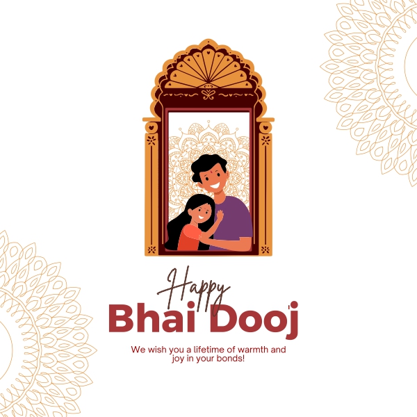 Bhai Dooj Best Wishes Instagram Stories Banner Download For Free