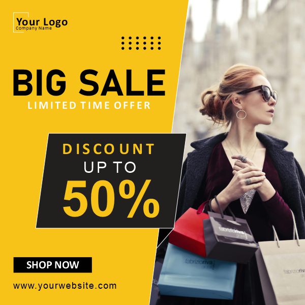 Big Sale Offer poster vector Design & Creativity for free In Corel Draw Design 2024