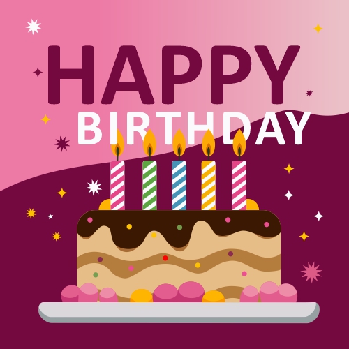 Birthday day social media poster premium  Vector Free CDR File