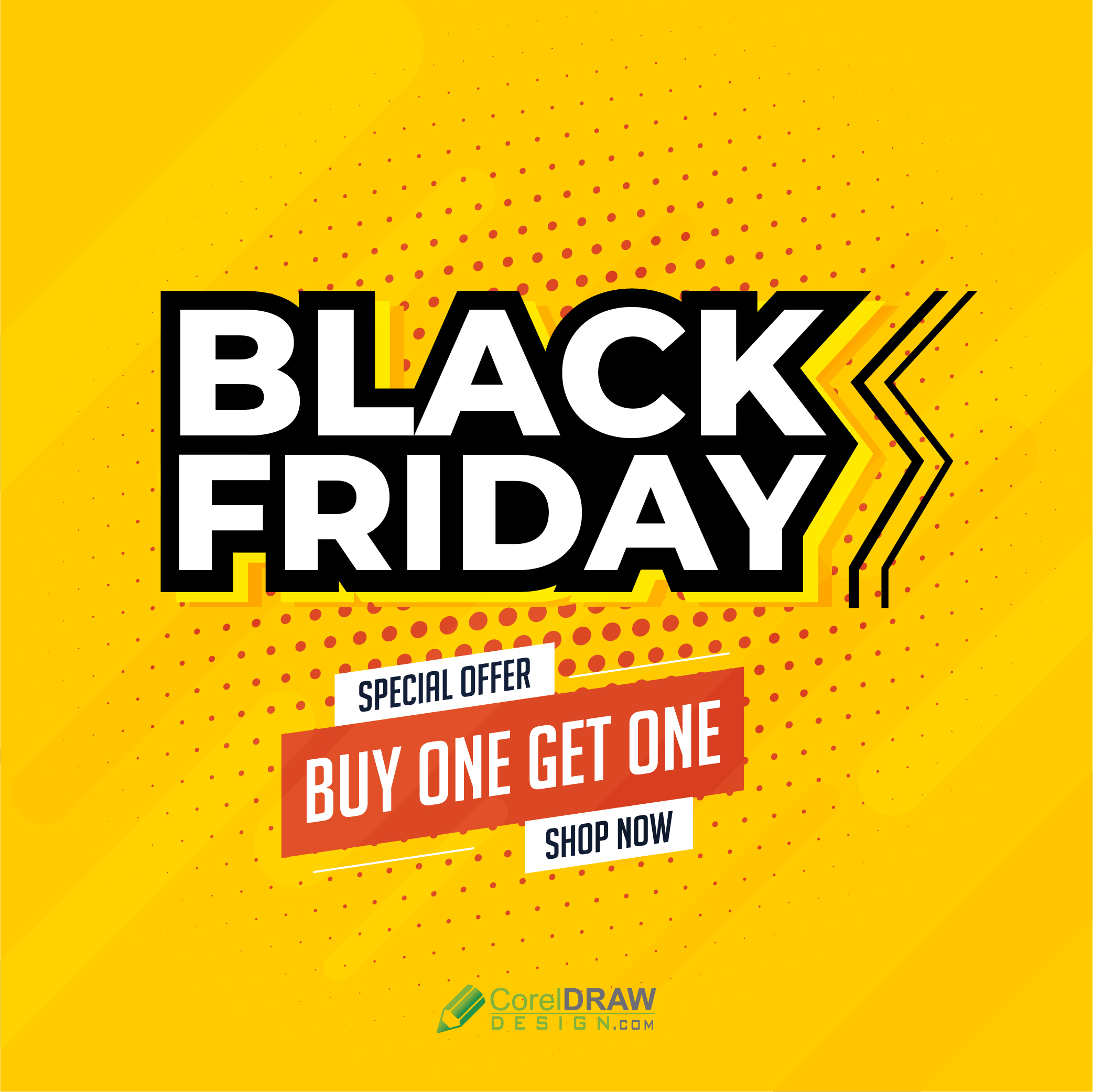 Black Friday Sale Professional Vector Template