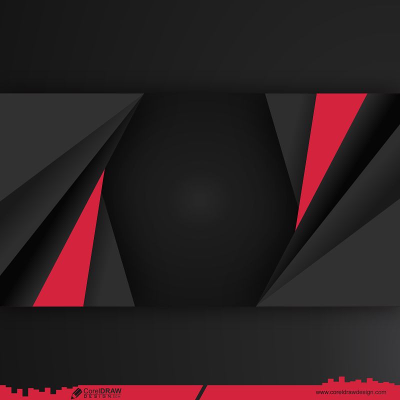 black with red background Premium Vector