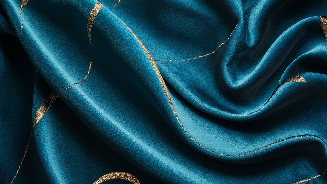 Blue Silky CLoth stock image hd