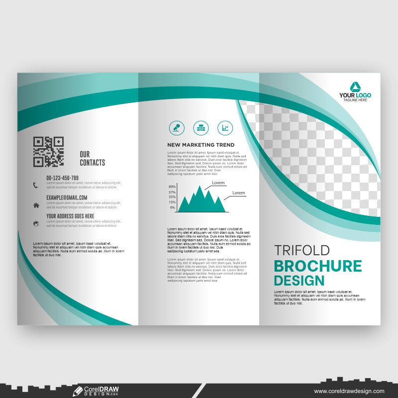 brochure design customize your business template cdr