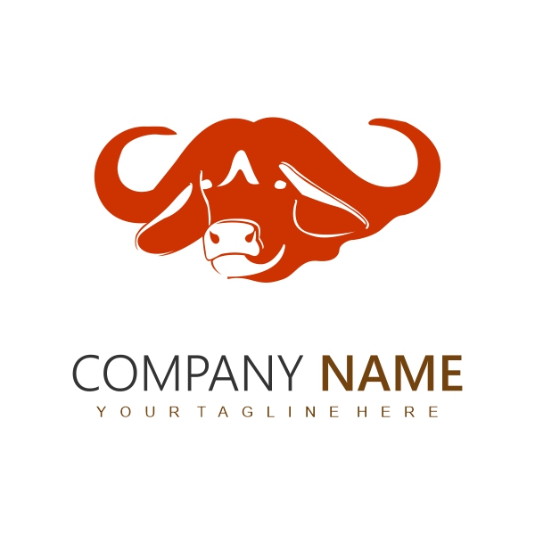 Bull Logo Vector Design & Creativity For Free In CDR file