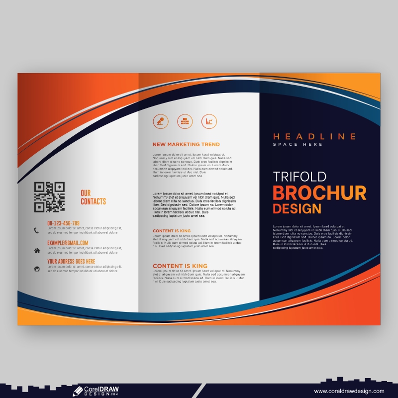 business brochure design CDR free