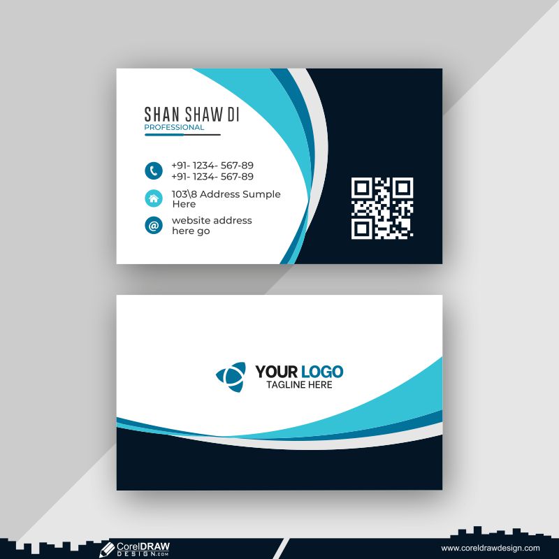 Business Card Design Background Free Vector CDR