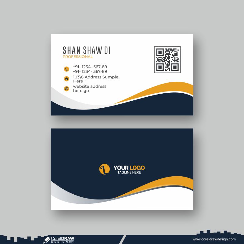 business card design cdr download