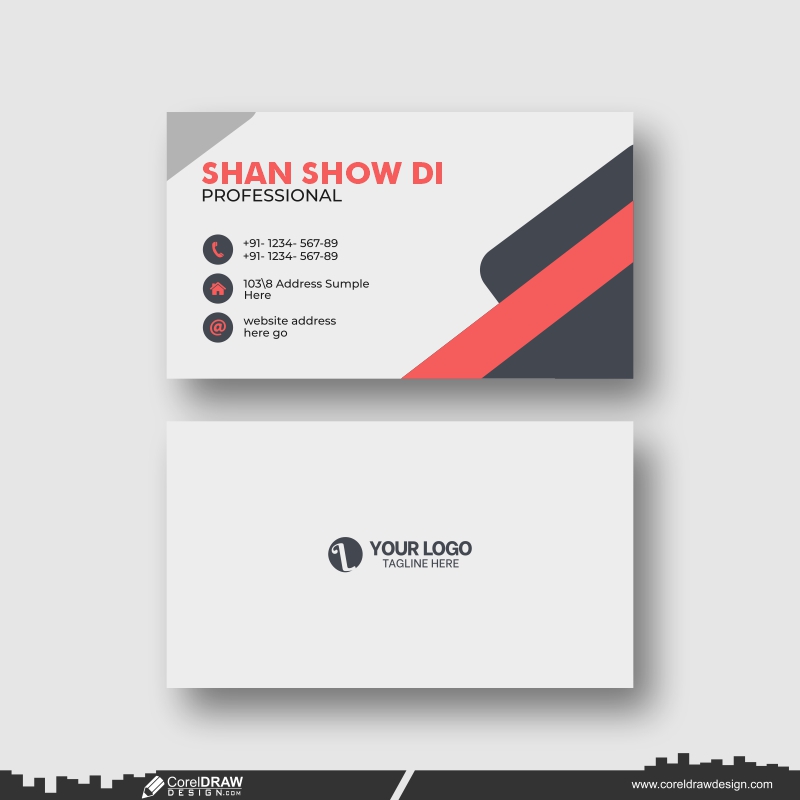 business card design vector cdr 