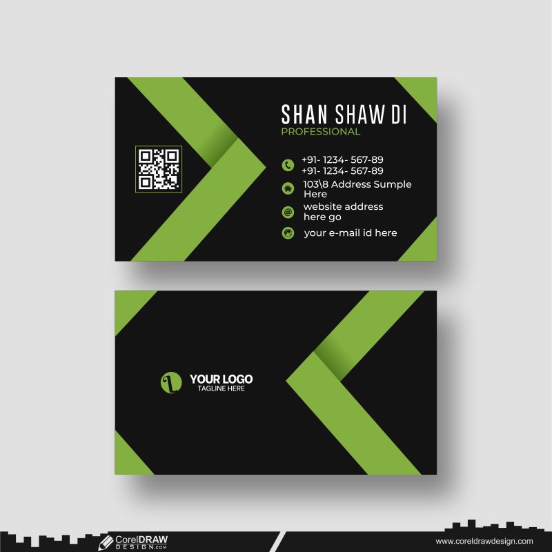 Business Card Design Vector CDR download