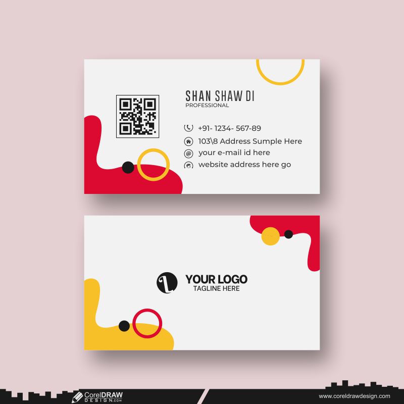 Business Card Design Vector CDR download