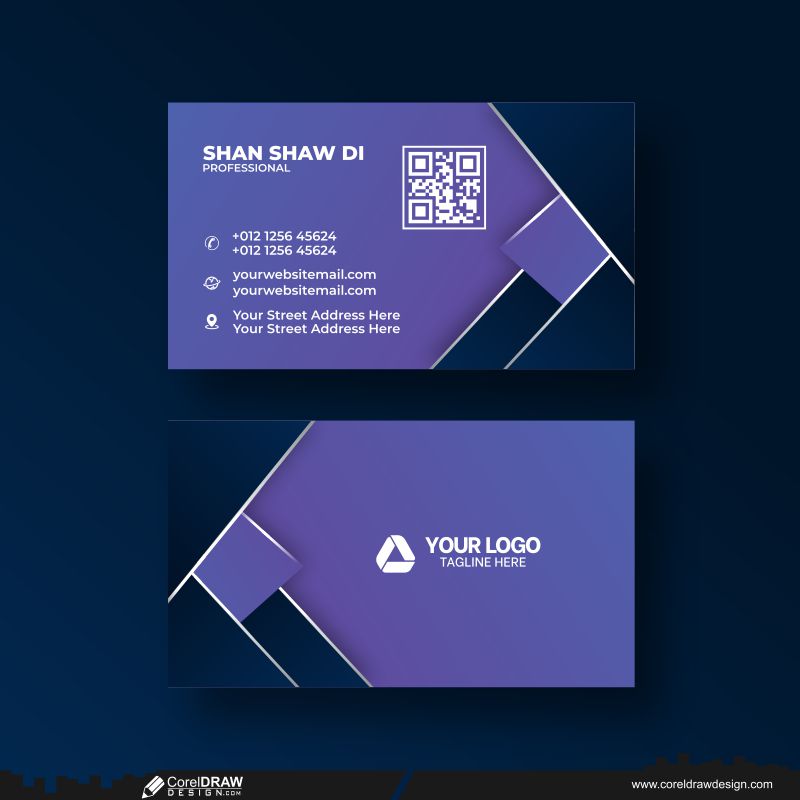 business card Premium color Vector DOWNLOAD cdr