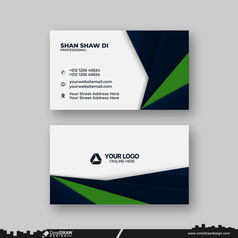 business card Premium Vector DOWNLOAD cdr