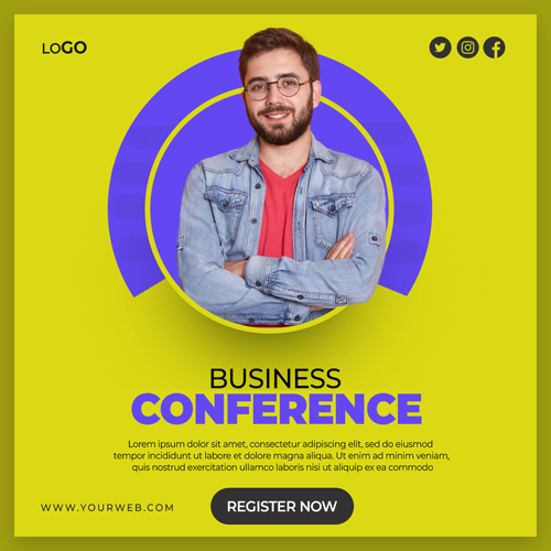 BUSINESS CONFERENCE BANNER 