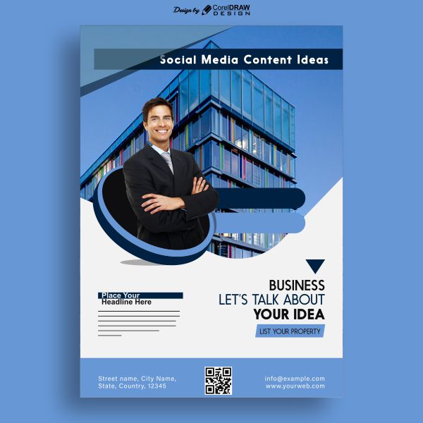 Business Flyer Vector Template Design Download For Free